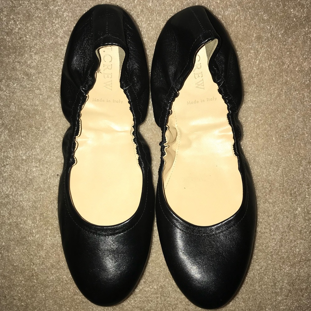 J.Crew Black Ballet Flats